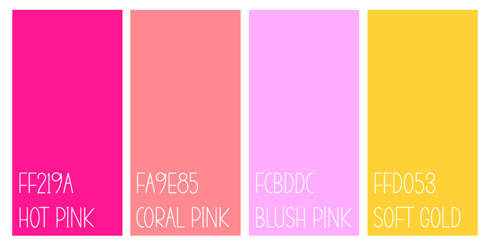 Baby Shower Color Pallet