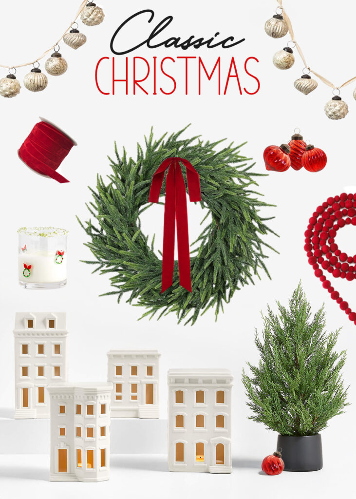 mood board christmas