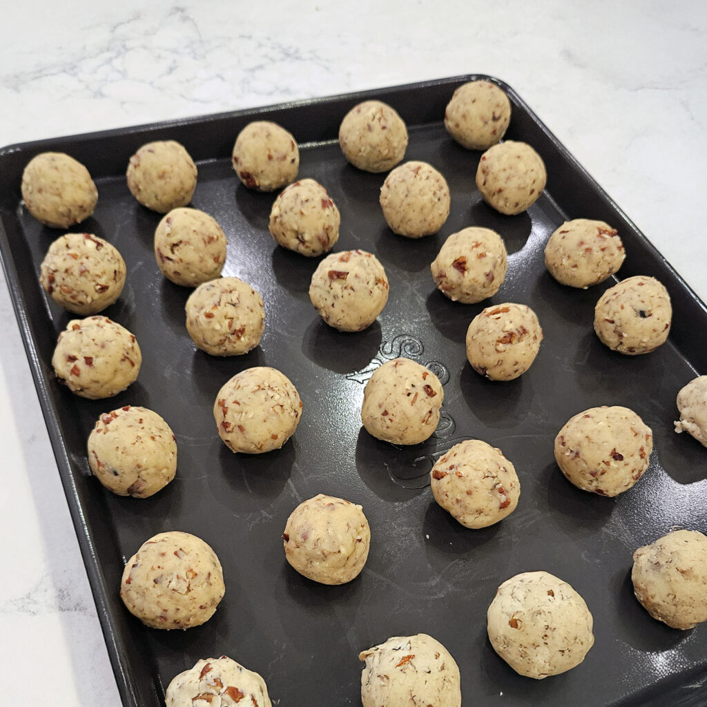 snowball cookie dough